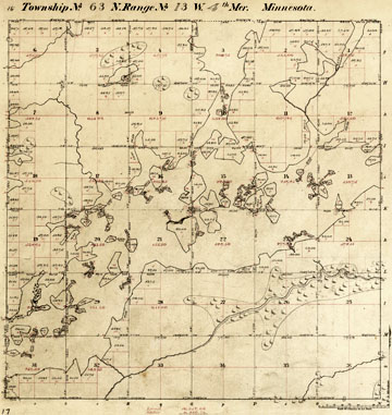 1881 Survey of Burntside